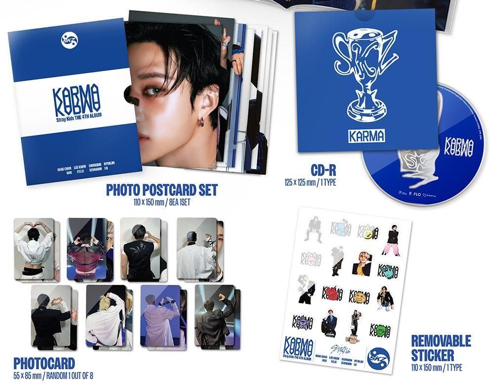 Stray Kids - KARMA / 4th Full Album (CEREMONY VER., HOORAY