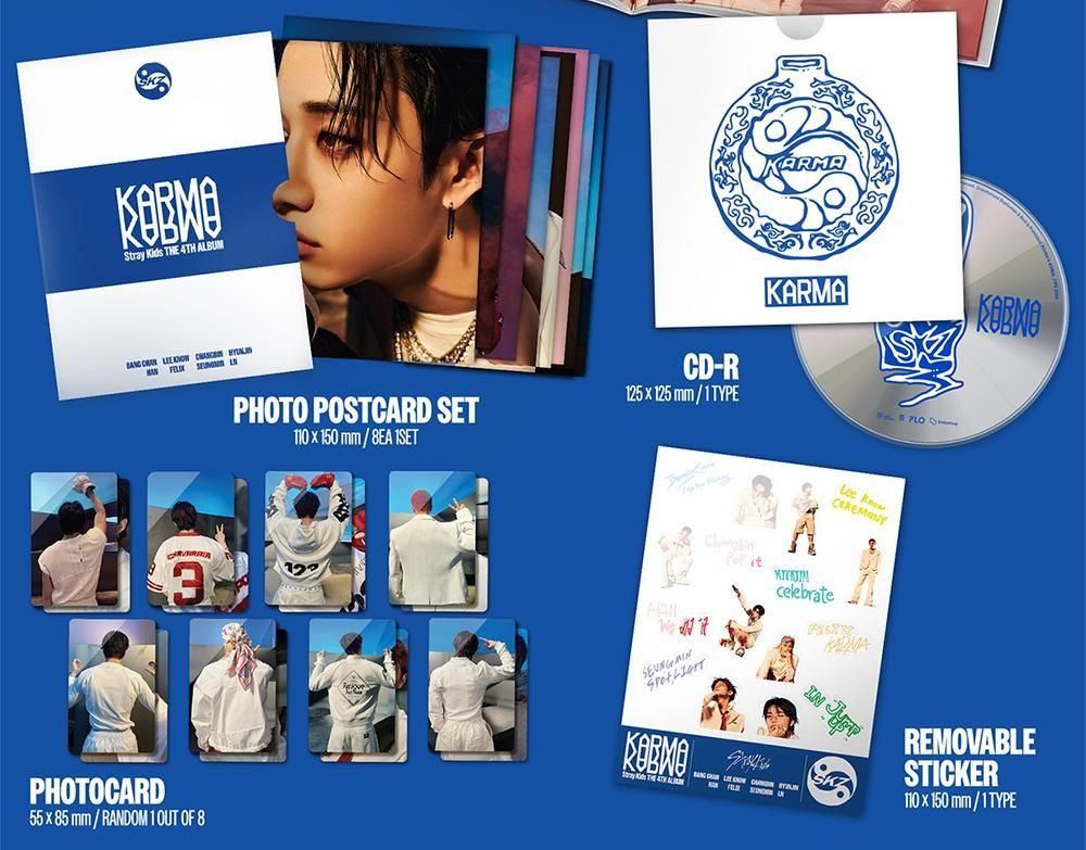 Stray Kids - KARMA / 4th Full Album (CEREMONY VER., HOORAY