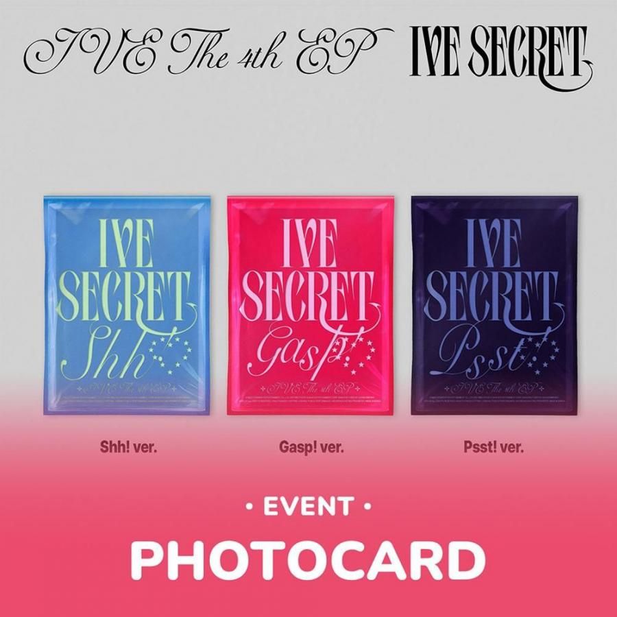 IVE SECRET 未開封 アルバム 3形態 10セット IVE SECRET 未開封アルバム3形態セット｜Yahoo!フリマ（旧PayPay