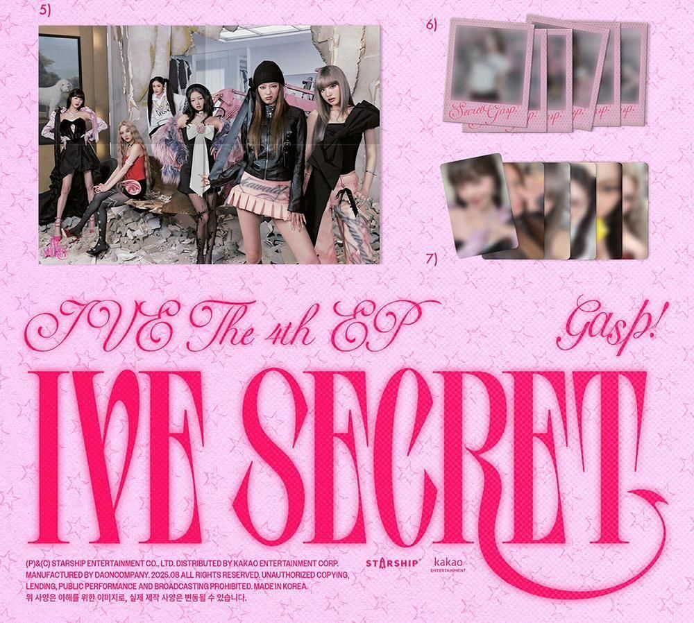IVE アイヴ IVE - IVE SECRET / 4TH EP ALBUM 3種
