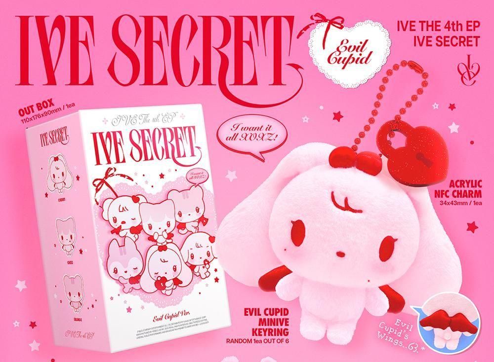 IVE アイヴ IVE - IVE SECRET / 4TH EP ALBUM (EVIL CUPID ver