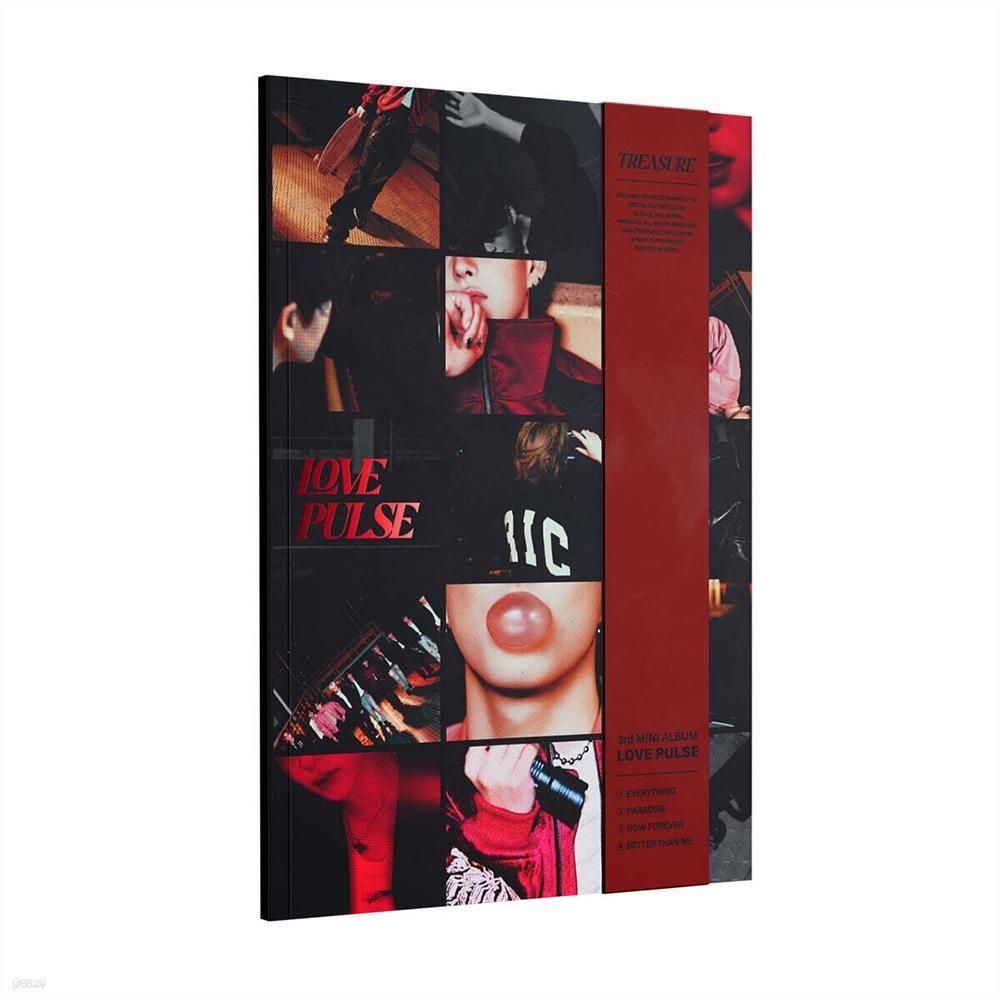 treasure CD 30枚 TREASURE - LOVE PULSE / 3RD MINI ALBUM