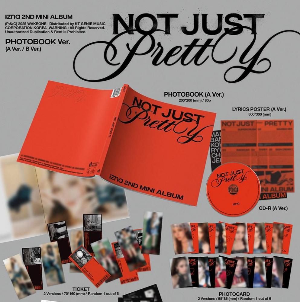 イズナ izna - Not Just Pretty / 2nd Mini Album (PHOTOBOOK Ver.)