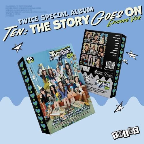 <img class='new_mark_img1' src='https://img.shop-pro.jp/img/new/icons13.gif' style='border:none;display:inline;margin:0px;padding:0px;width:auto;' />TWICE ȥ磻 - TEN: The Story Goes On / SPECIAL ALBUM (EPISODE Ver.)  ڽŵեȥɥå+ݥݤơ10ǯ