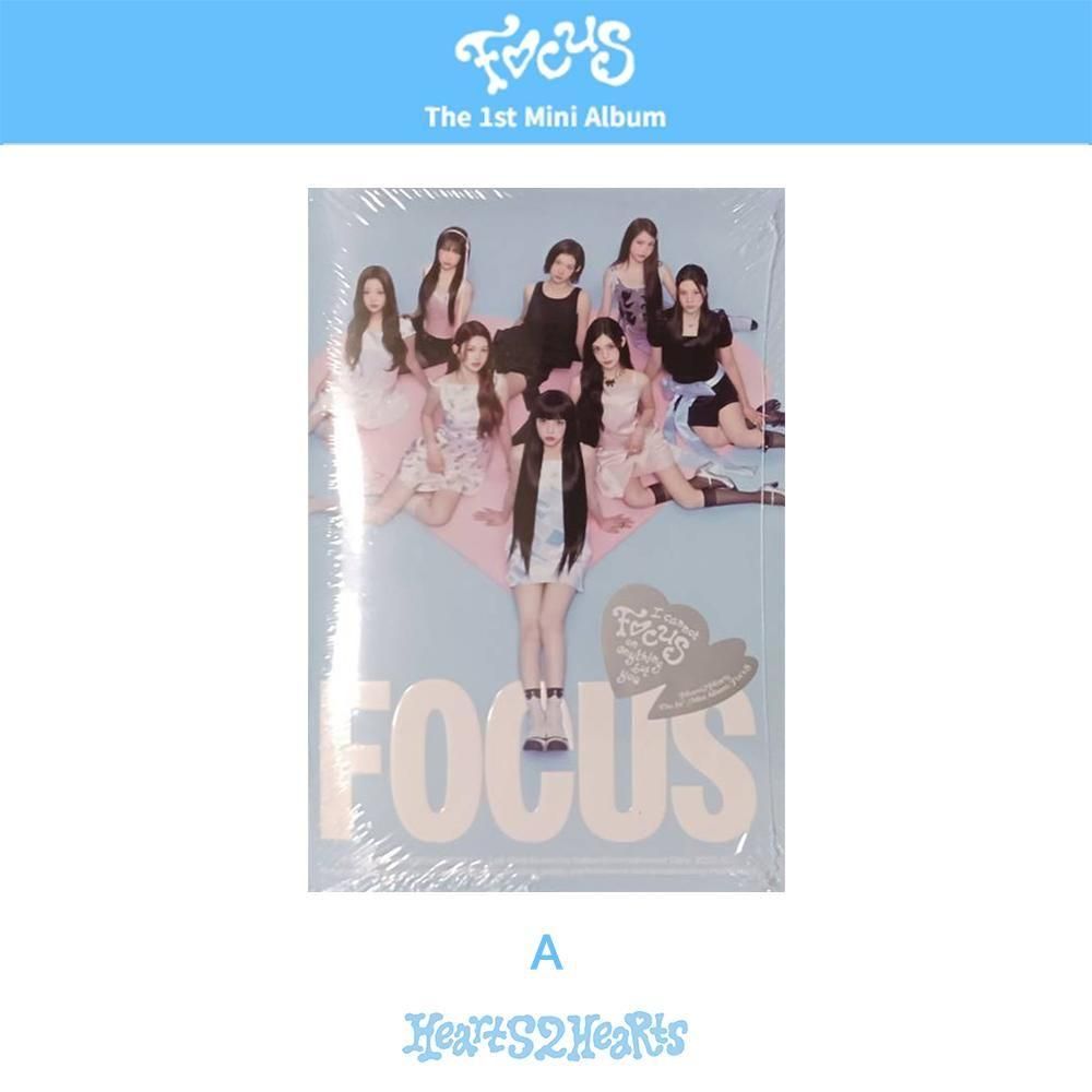 Hearts2Hearts focus Photobook 未開封 3種 ×10 Hearts2Hearts - FOCUS / 1st Mini Album (Photobook Ver.) 3種