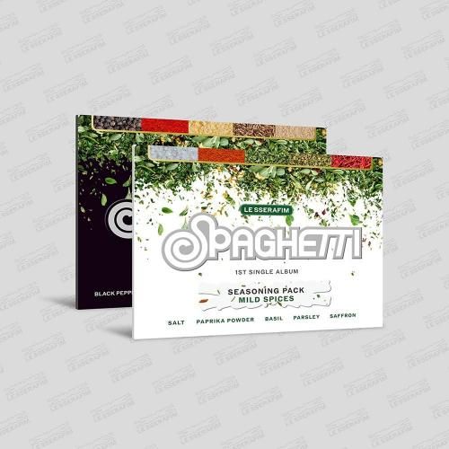 <img class='new_mark_img1' src='https://img.shop-pro.jp/img/new/icons13.gif' style='border:none;display:inline;margin:0px;padding:0px;width:auto;' />QRХ LE SSERAFIM 륻ԡ - SPAGHETTI / 1st Single Album (Weverse Albums ver.) 2   