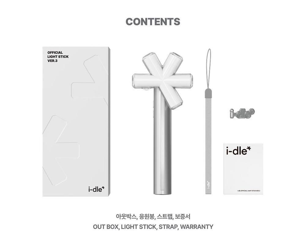 I-DLE - Official Light Stick Ver.3 公式 ペンライト 応援棒