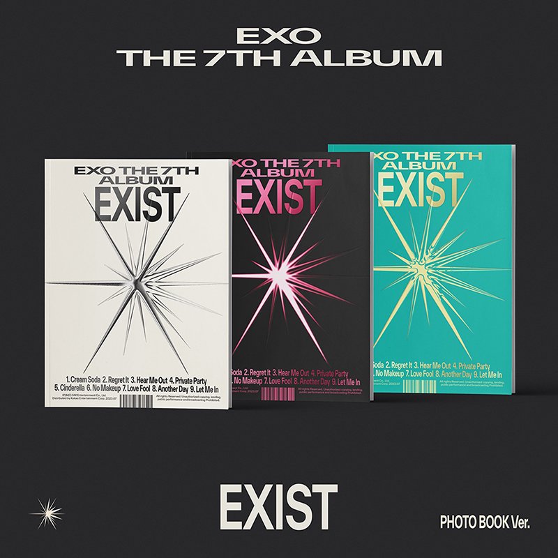 EXO エクソ EXIST / 7TH FULL ALBUM (Photo Book Ver.)