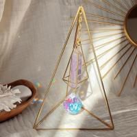 himmeli*ヒンメリ サンキャッチャー アメジスト タワーストーン ヒンメリ 置き型 サンキャッチャー