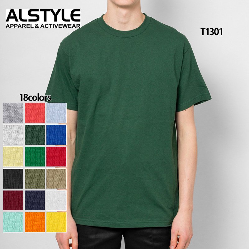 6.0oz ショートスリーブ Tシャツ（ALSTYLE APPAREL/アルスタイルアパレル）｜Tシャツ通販のMUJI-T.JP