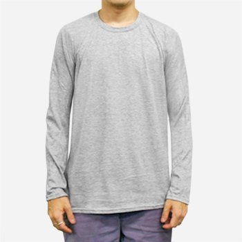 4.5oz ソフトスタイル リングスパン 長袖Tシャツ（GILDAN/ギルダン）｜Tシャツ通販のMUJI-T.JP