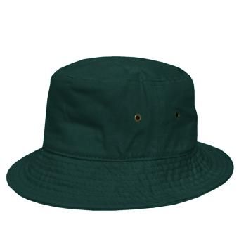 新品 STONE  コットン バケットハット 柔らかく洗いざらしたコットン刺繍バケットハット（チャコール