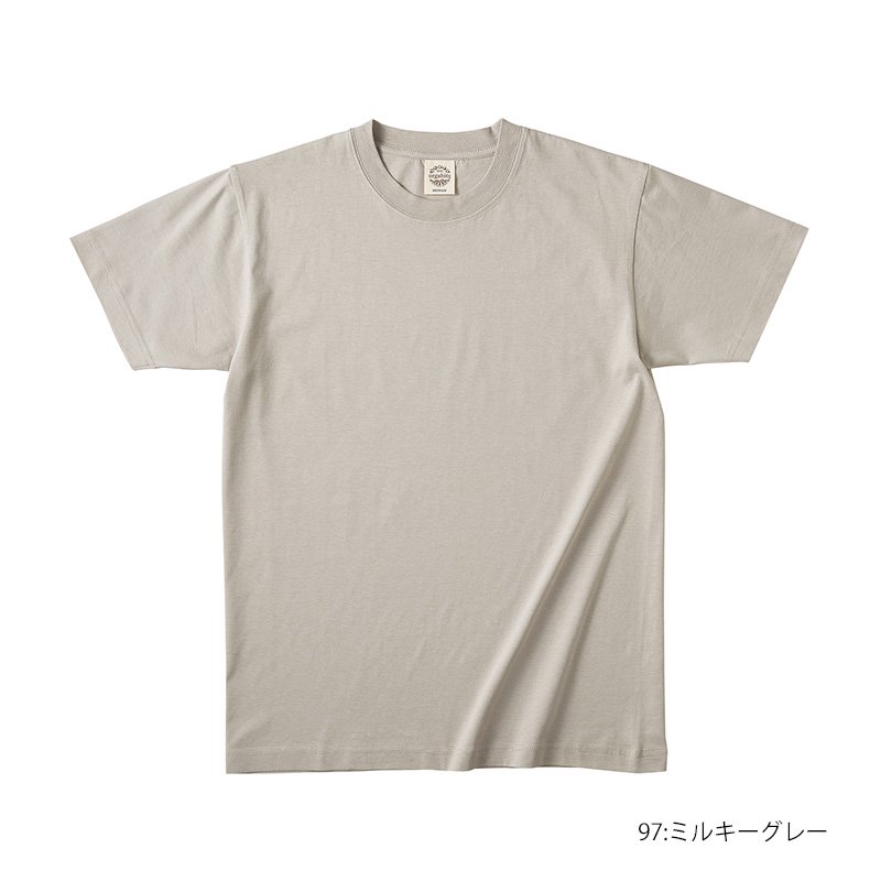 5.3oz オーガニックコットン Tシャツ(TRUSS/orgabits/トラス