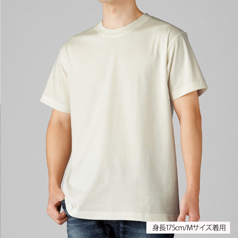 5.3oz オーガニックコットン Tシャツ(TRUSS/orgabits/トラス/オーガビッツ)｜Tシャツ通販のMUJI-T.JP
