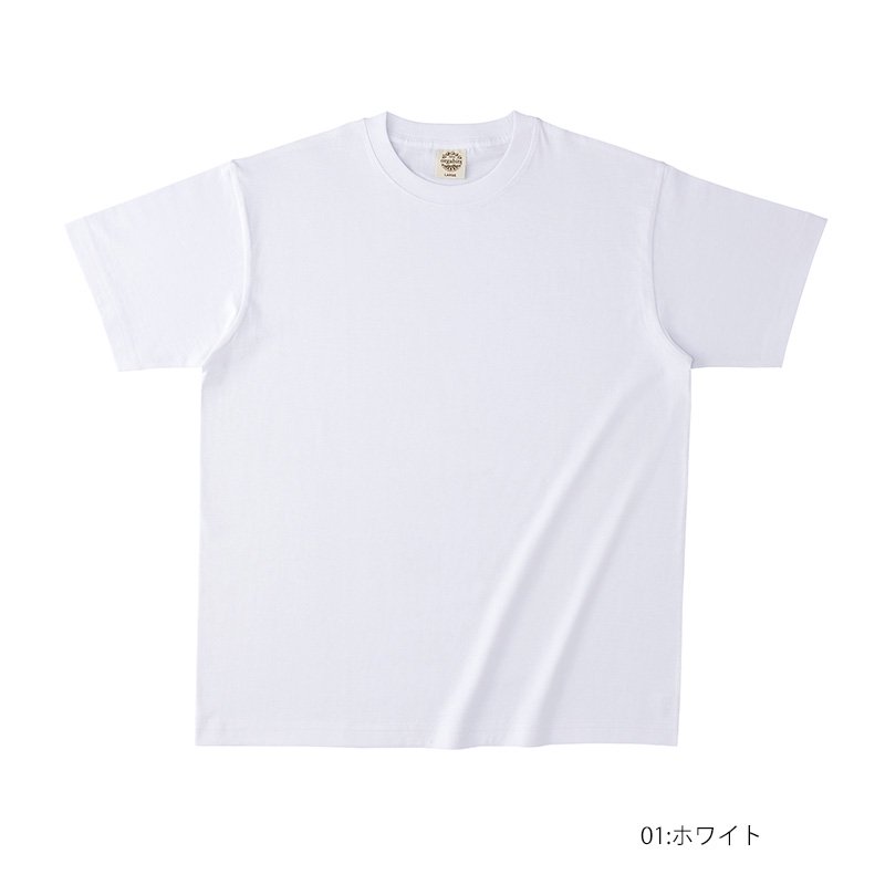 5.3oz オーガニックコットン Tシャツ(TRUSS/orgabits/トラス