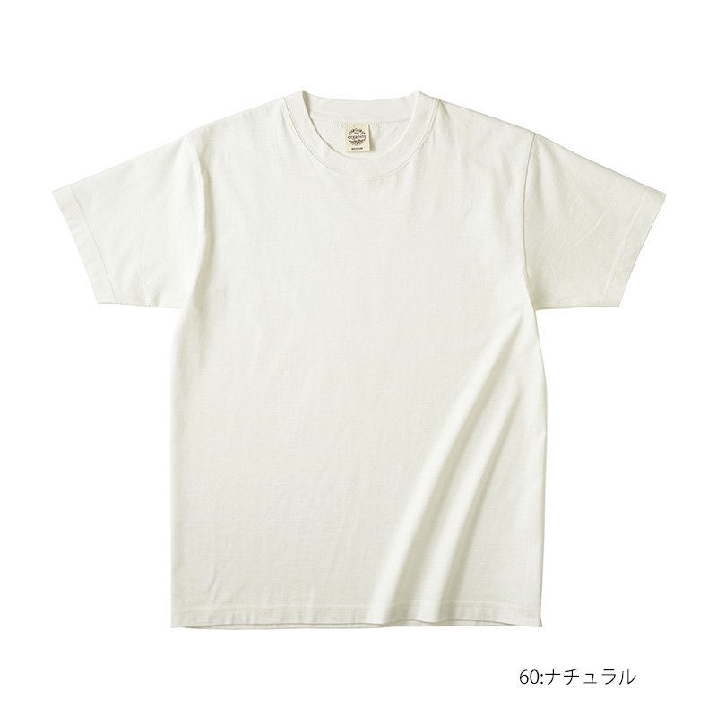 5.3oz オーガニックコットン Tシャツ(TRUSS/orgabits/トラス