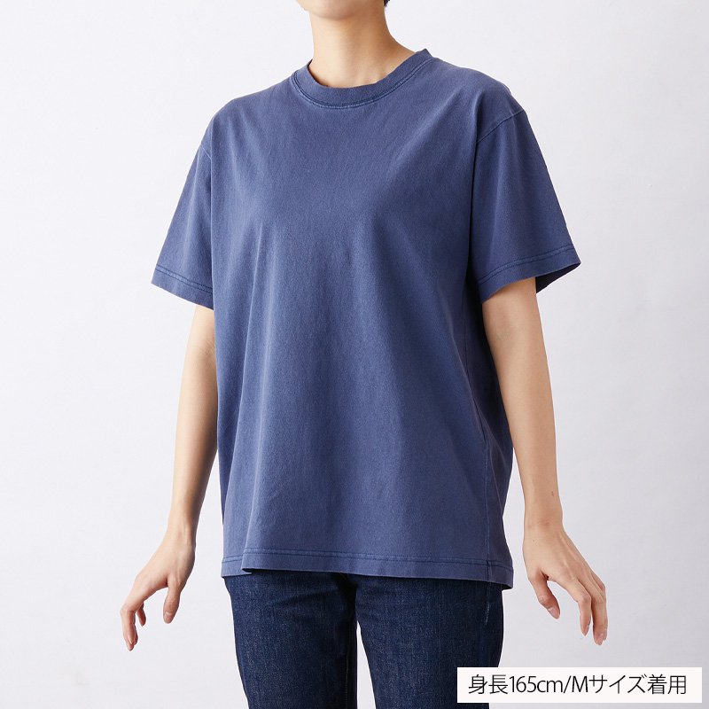 6.2oz オープンエンド ピグメントTシャツ(CROSS&STITCH/クロス＆ステッチ)[PGT-144]｜Tシャツ通販のMUJI-T.JP
