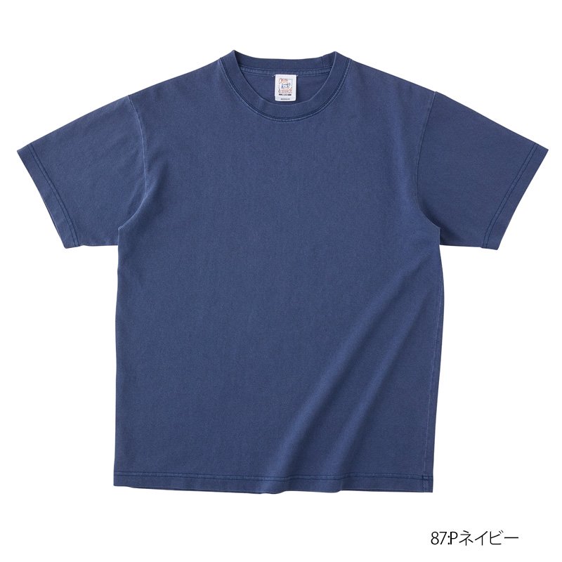6.2oz オープンエンド ピグメントTシャツ(CROSS&STITCH/クロス 
