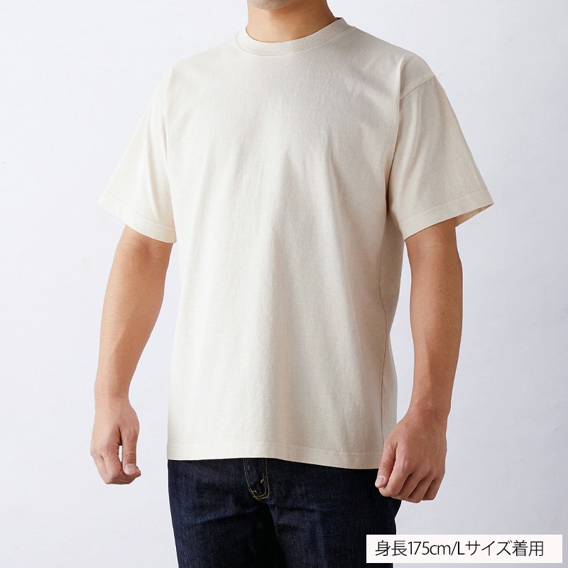 6.2oz オープンエンド ピグメントTシャツ(CROSSSTITCH/クロス＆ステッチ)[PGT-144]｜Tシャツ通販のMUJI-T.JP