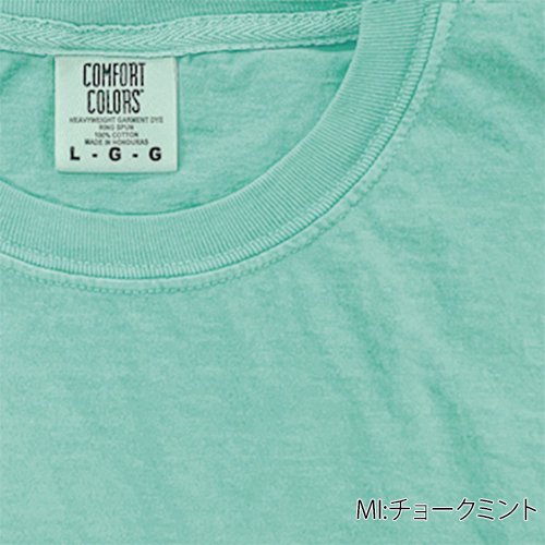 6.1oz ガーメントダイ長袖Tシャツ（COMFORT COLORS/コンフォートカラーズ）[T6014]｜Tシャツ通販のMUJI-T.JP