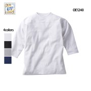 6.2oz オープンエンド フットボールTシャツ(CROSS&STITCH/クロス＆ステッチ)[OE1240]