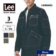 <img class='new_mark_img1' src='https://img.shop-pro.jp/img/new/icons5.gif' style='border:none;display:inline;margin:0px;padding:0px;width:auto;' />デニムジャケット メンズ  Lee リー ジップアップジャケット 作業服 作業着 ワークウェア  おしゃれ  大きいサイズ ( Lee / リーワークウェア ) LWB06002