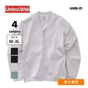 <img class='new_mark_img1' src='https://img.shop-pro.jp/img/new/icons5.gif' style='border:none;display:inline;margin:0px;padding:0px;width:auto;' />ユナイテッドアスレ カーディガン メンズ 無地 アウター 大きいサイズ  オーバーサイズ コットン  ユニセックス 男女兼用 10.0オンス  ( United Athle ) 4488-01
