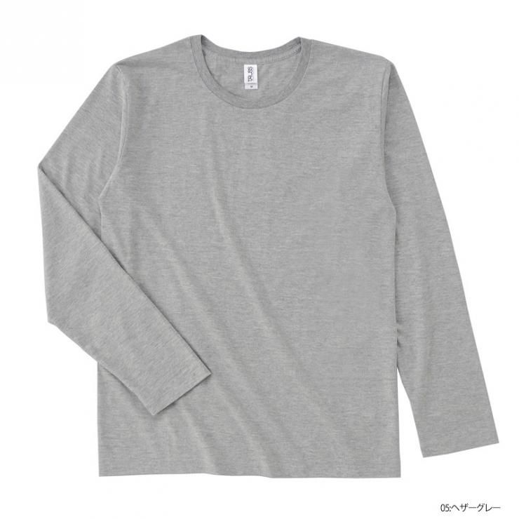 4.3oz スリムフィット ロングスリーブ 無地Tシャツ(TRUSS/トラス