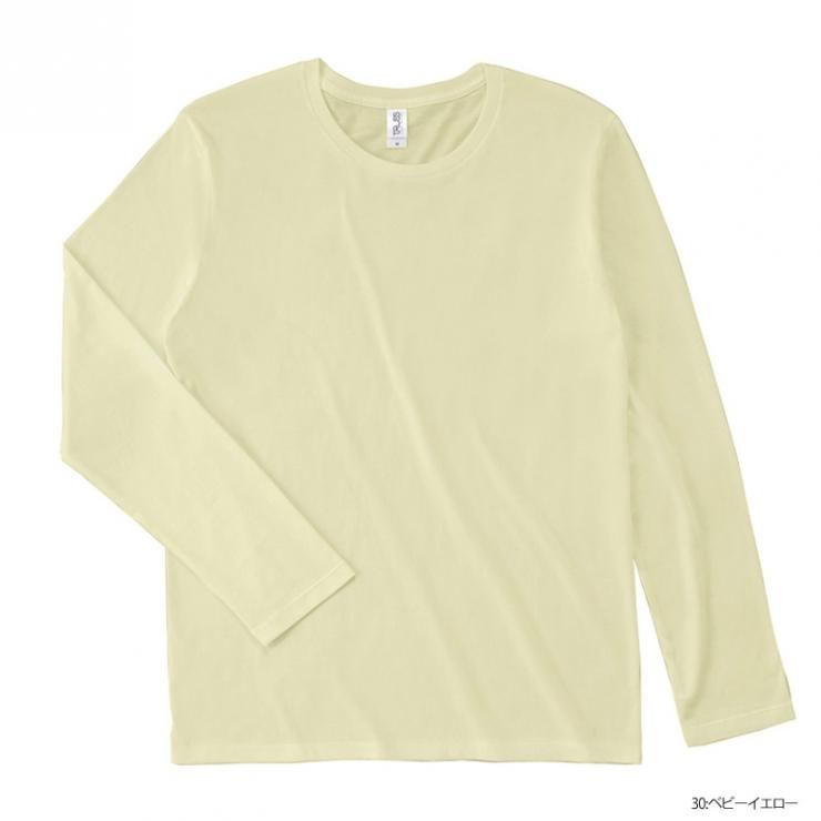 4.3oz スリムフィット ロングスリーブ 無地Tシャツ(TRUSS/トラス