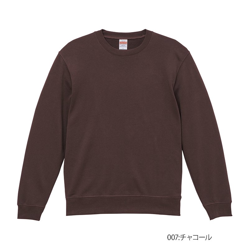 10.0oz クルーネックスウェット（裏パイル）(United Athle/ユナイテッドアスレ)｜Tシャツ通販のMUJI-T.JP