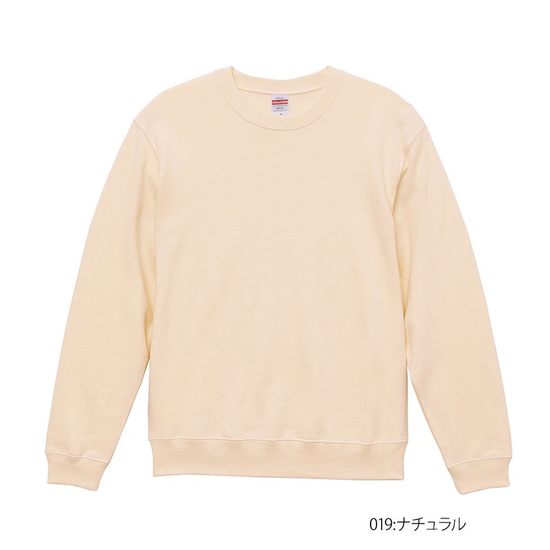 10.0oz クルーネックスウェット（裏パイル）(United Athle/ユナイテッドアスレ)｜Tシャツ通販のMUJI-T.JP