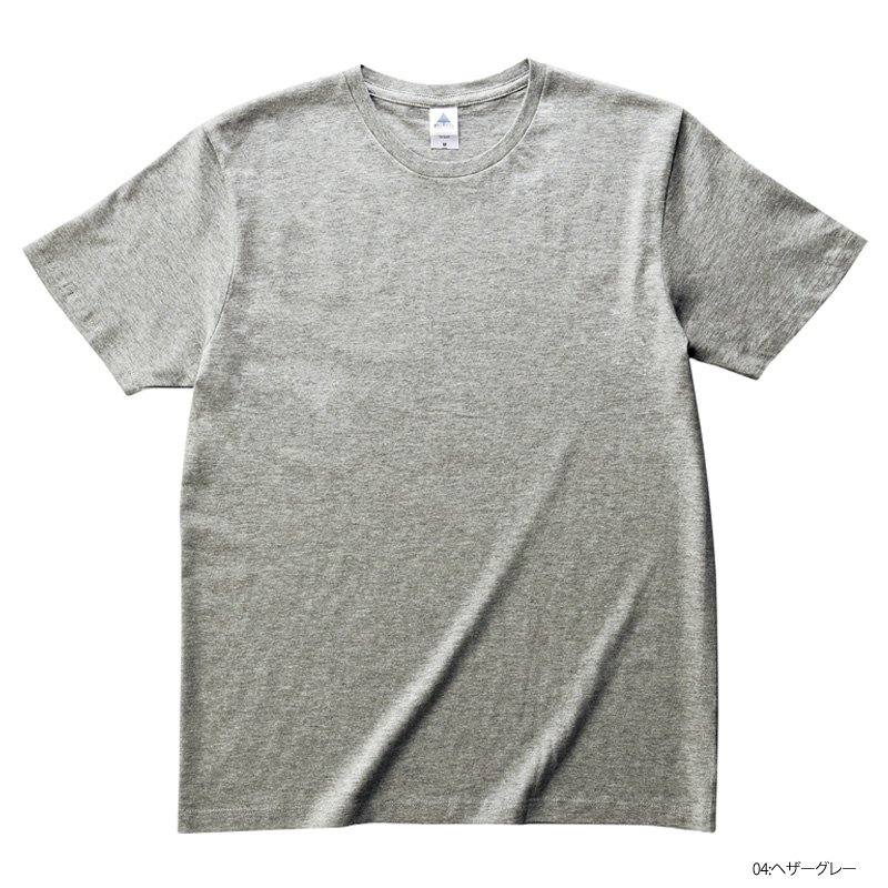 《150cmから展開》5.0oz ベーシックスタイル 無地Tシャツ(TRUSS/トラス)｜Tシャツ通販のMUJI-T.JP