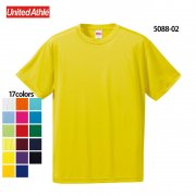 《キッズ》4.7oz ドライシルキータッチ Tシャツ（United Athle/ユナイテッドアスレ)[5088-02]