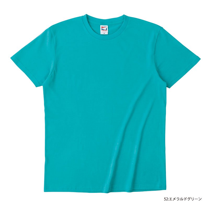 《キッズ110mから展開》5.6oz ヘビーウェイト 無地Tシャツ(TRUSS/トラス)｜Tシャツ通販のMUJI-T.JP