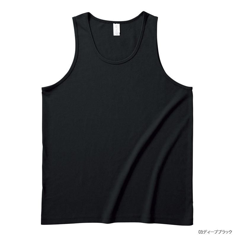 5.0oz 無地タンクトップ(TRUSS/トラス)｜Tシャツ通販のMUJI-T.JP
