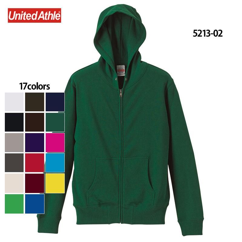 セール】ユナイテッドアスレ United Athle 【UNITED ATHLE】10.0オンス T/C スウェット フルジップ パーカー ジップアップ  長袖 無地 裏(505957352) | ユナイテッドアスレ(United Athle) - d fashion