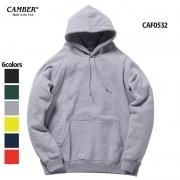 7.5oz チルバスター ラグラン 裏サーマルジップパーカー（CAMBER