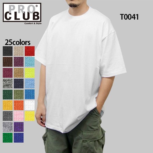 【灰緑・3XL】プロクラブTシャツ【6.5oz】