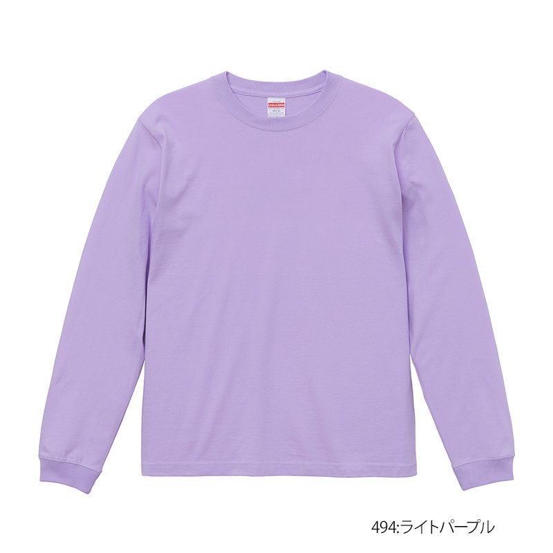 5.6oz ロングスリーブTシャツ（1.6インチ袖リブ付き）(United Athle