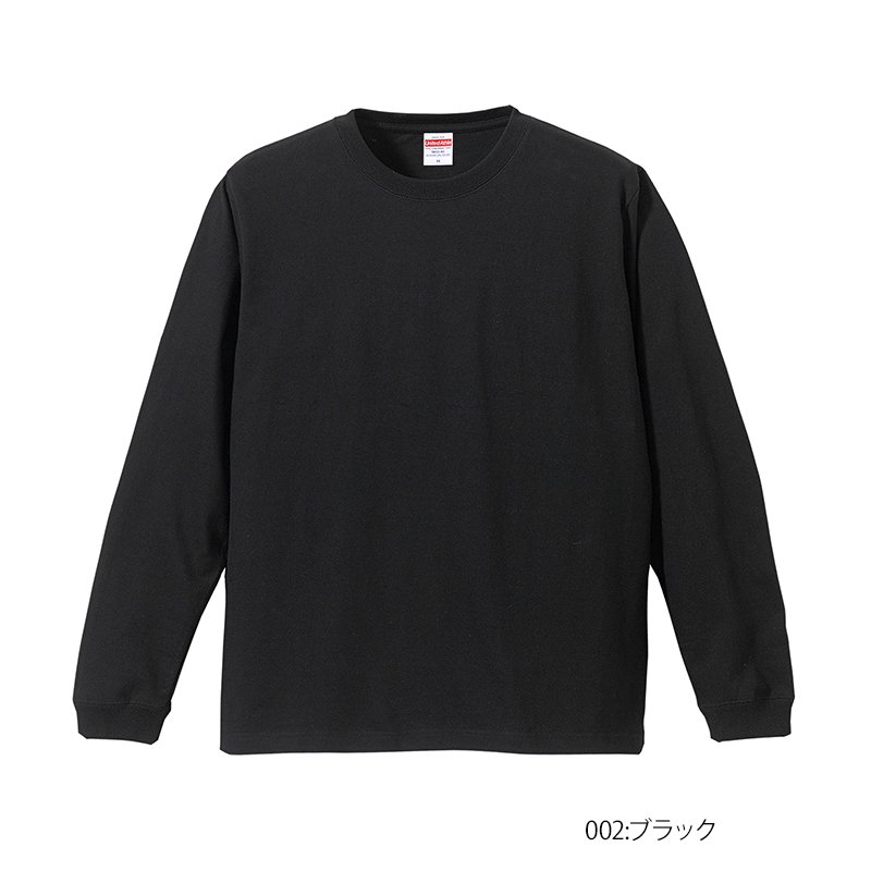 5.6oz ロングスリーブTシャツ（1.6インチ袖リブ付き）(United Athle