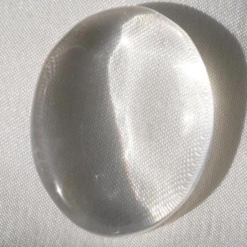 宝石質　マニカラン産　ヒマラヤ水晶　カボション  21ct　　24.1mm