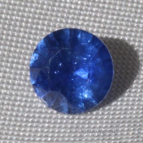 美しい ブルー サファイア ルース 0.40ct 4.3mm - 夕星庵 -Venus Crystals-