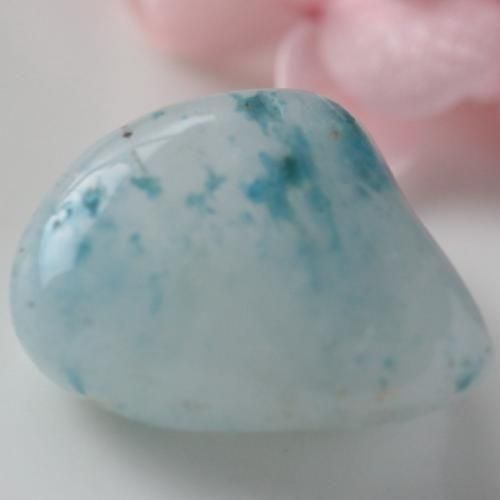 アクアライト アパタイト・イン・クォーツ タンブル 22mm - 夕星庵