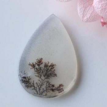 ǥɥåȡDendrite Agateܥ3.54ct19mm