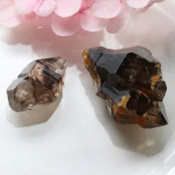 おまとめ✨美✨希少✨AAAAAスモーキーモリオンクリスタルキャッスル✨ モリオン・スモーキークォーツ・ブラックスピネルハートクリスタル開運