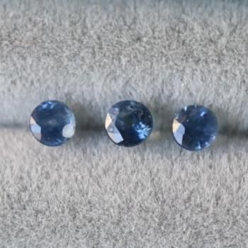 ġ󥫻֥롼ե(Ǯ˥饦ɡ롼 åȡ0.33ct  2.5-2.7mm  