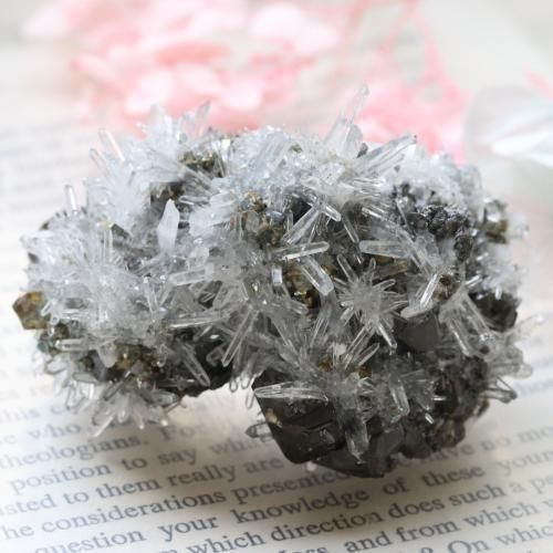 ブルガリア産 美しい水晶 クラスター 55mm ゆうパック便 - 夕星庵