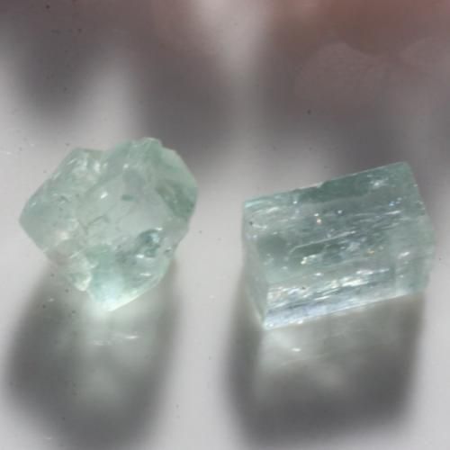 グリーン アポフィライト 美結晶 （pune) セット 9-12mm - 夕星庵