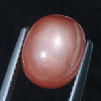 キラキラ スター レア 内モンゴル産 アンデシン ぷっくり カボション 2.72ct  10.2mm