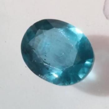 海 シーン カイヤナイト 大きめ ルース 3.22ct 10.0mm
